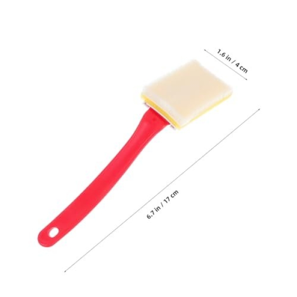 VILLCASE Heavy Duty Paint Edge Trimmer Brush for Walls and Ceilings Applicator Tool for Flat Detail Painting Paint Applicator for Clean Edges and Corners - Image 9