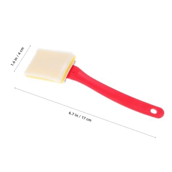 DIYEAH Heavy Duty Paint Edge Trimmer Pads Small Wall Painting Brush for Precision Edging for Trim and Detail Painting for Fences and Decks - Image 9