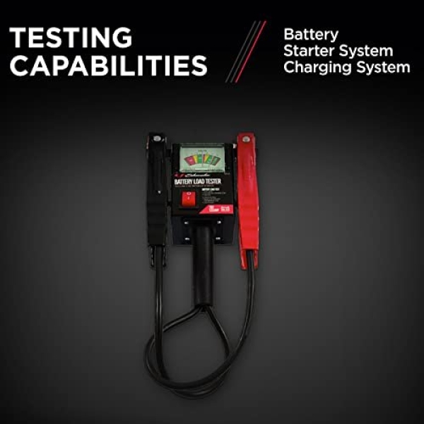 Schumacher Electric Battery, Charging, and Starting System Tester, BT453, 135 Amps, for Use with Motorcycle, ATV, Boat, Car, SUV, Truck, RV, and Classic Car Batteries - Image 6
