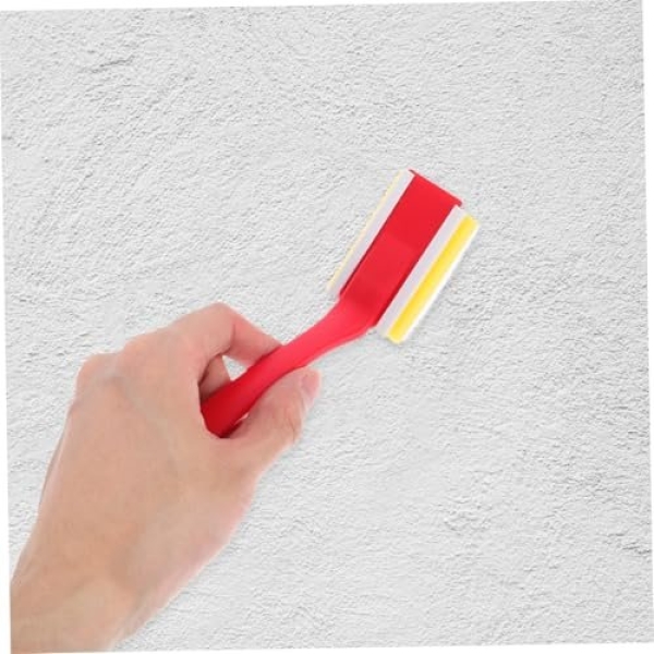VILLCASE Heavy Duty Paint Edge Trimmer Brush for Walls and Ceilings Applicator Tool for Flat Detail Painting Paint Applicator for Clean Edges and Corners - Image 6