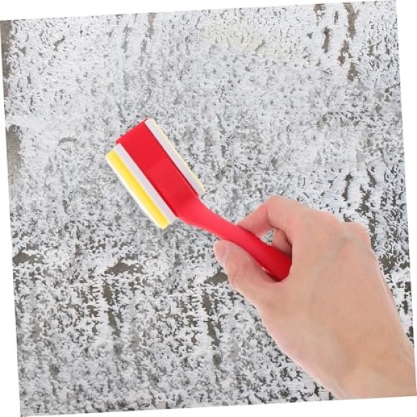VILLCASE Heavy Duty Paint Edge Trimmer Brush for Walls and Ceilings Applicator Tool for Flat Detail Painting Paint Applicator for Clean Edges and Corners - Image 2