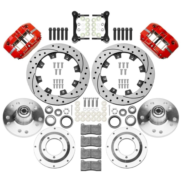Wilwood 140-15981-DR GM Vehicles Radial Big Front Brake Kit - Image 4