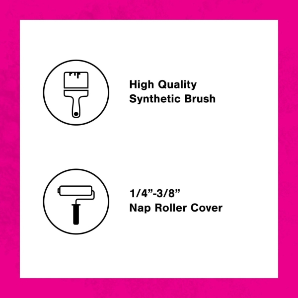 DayGlo Fluorescent Solvent-Based 215 Alkyd Brushing Enamel Paint, high visibility for interiors, arts and crafts, safety applications (Gallon, Clear Filteray Topcoat, 215-08A) - Image 4