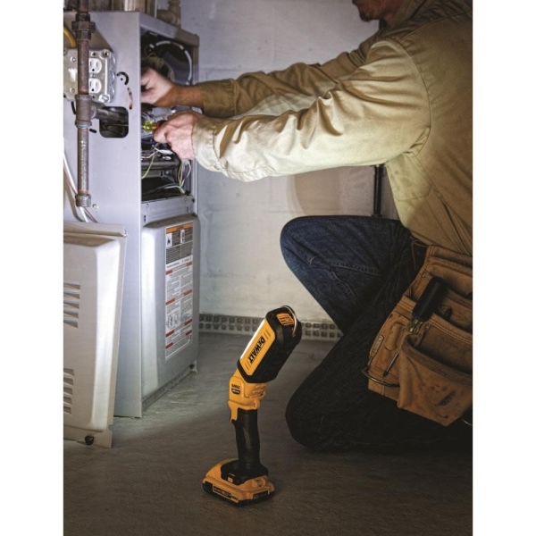 DEWALT 20V MAX LED Work Light, Rechargeable Flashlight, Pivoting Head, Bare Tool Only (DCL050) - Image 4