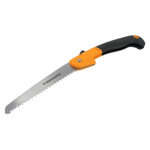 Fiskars Folding Hand Saw, 7" Pruning Saw with Power Tooth Blade with Triple Ground Teeth that Powers Through Wood Faster, Soft Grip Handle - Image 4