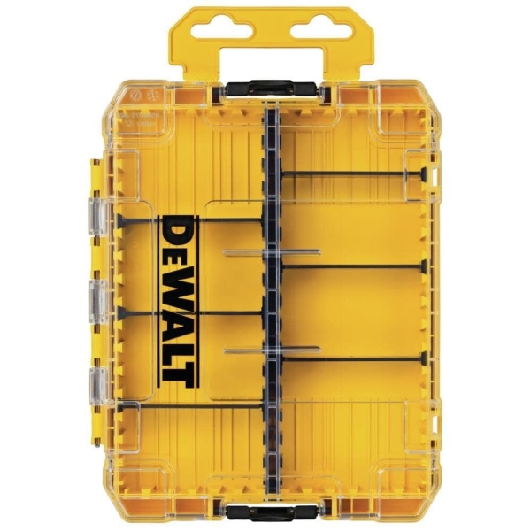 DEWALT Tool Box, Tough Case Organizer, Medium, 8-Compartments, for Small Tools and Accessories (DWAN2190) - Image 2