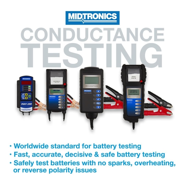 Midtronics-6V & 12V Heavy-Duty Battery & Electrical System Analyzer - MDX 700 HD - Pack Testing for 12V to 24V Fleet Applications - Up to 2000 CCA - Image 4