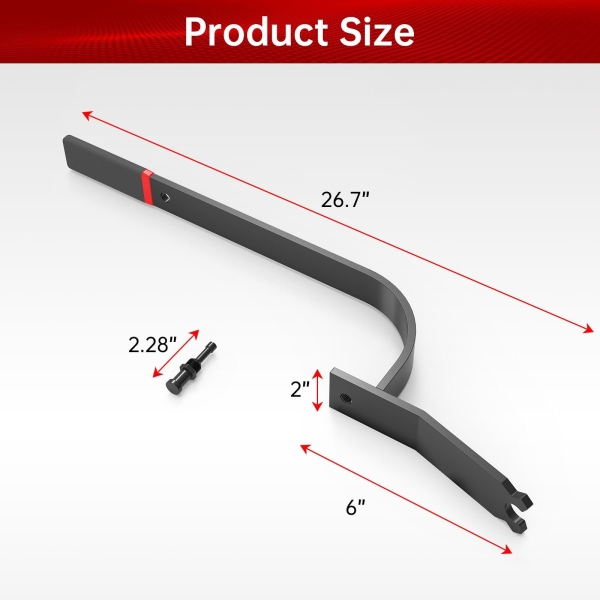 IRENPORU Car Door Alignment Tool Automotive Door Adjustment Tool Adjusts Door Hinge for Most All Cars and Light Trucks - Image 5