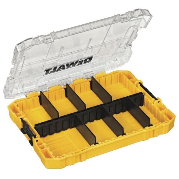 DEWALT Tool Box, Tough Case Organizer, Medium, 8-Compartments, for Small Tools and Accessories (DWAN2190) - Image 3