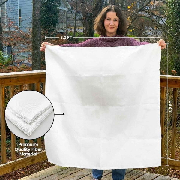 Prepared Hero Emergency Fire Blanket - 2 Pack - Fire Suppression Blanket for Kitchen, 40” x 40”, for Home, Fiberglass Fire Blanket. - Image 3