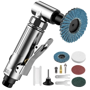 EYPINS Air ‎Right Angle Die Grinder 1/4" 90 Degree Heavy Duty 20,000 RPM Compressed Sander Polisher Tool for Contour Grinding, Polishing, Milling