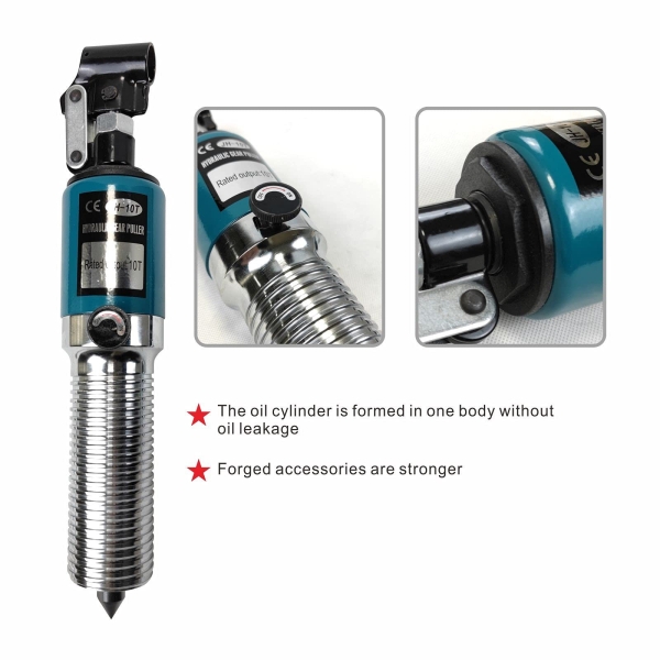 NMAZA 10Ton Hydraulic Gear Puller Wheel Bearing Pulling Separator 3 in 1 Pump Oil Tube Drawing Machine M/Case - Image 3