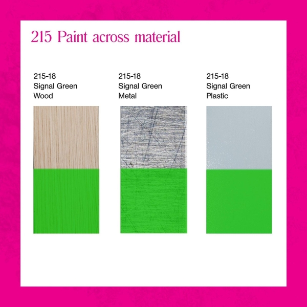 DayGlo Fluorescent Solvent-Based 215 Alkyd Brushing Enamel Paint, high visibility for interiors, arts and crafts, safety applications (Gallon, Clear Filteray Topcoat, 215-08A) - Image 5