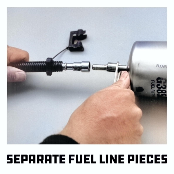 HZHSSG Upgrade Metal Fuel Line Disconnect Scissor Tool Set for 3/8 Inch and 5/16Inch,Fuel Filter Removal Tool Fittings Use on Fuel,Heater, and A/C Line Service Compatible with GM, Ford,Mazda Vehicles - Image 4