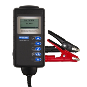 Midtronics-6V & 12V Heavy-Duty Battery & Electrical System Analyzer - MDX 700 HD - Pack Testing for 12V to 24V Fleet Applications - Up to 2000 CCA