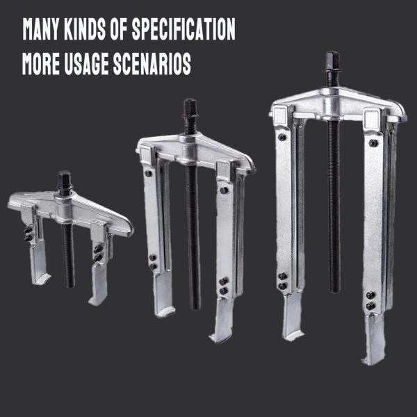 HQSSWUCH Gear Puller Set, 3 in1 Heavy Duty Bearing/Pulley Puller Kit, Lengthening Styles Cr-V Steel Gear Puller Tool for Removal Bearing, Gear, Pulley, Flywheel. Red - Image 6